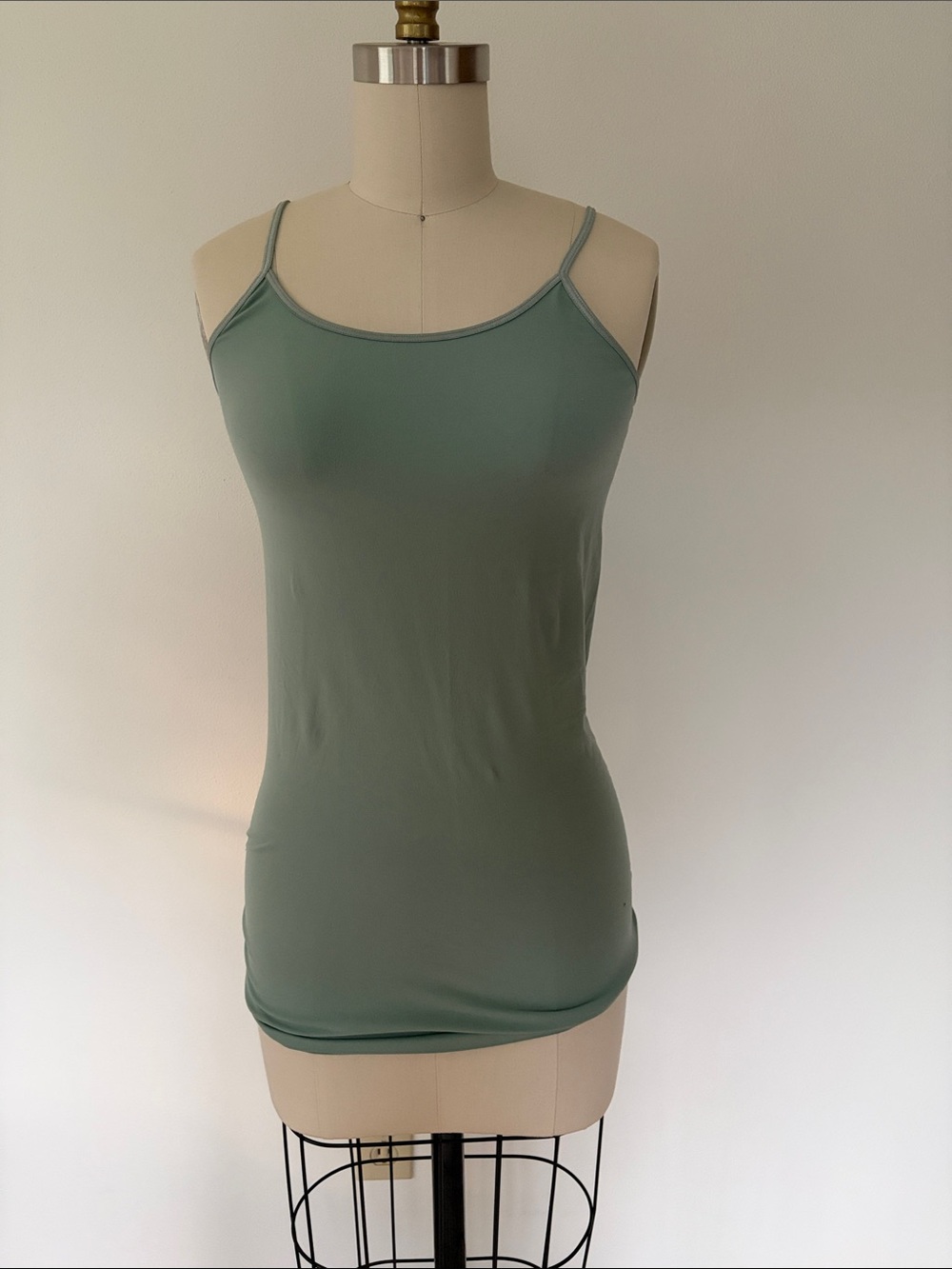 SO Sage Green Spaghetti Strap Camisole
